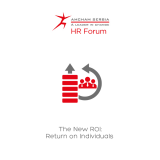 HR Forum Briefing & Panel: The New ROI - Return on Individuals
